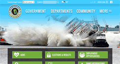Desktop Screenshot of marinettecounty.com